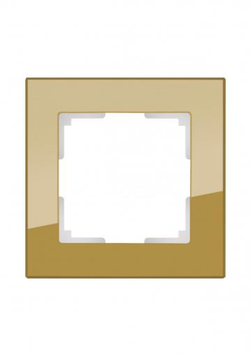 WL01-Frame-01 / Рамка на 1 пост (бронзовыйстекло)